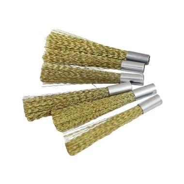 Brass Scratch Brush Refills For 16.295 Package Of 6