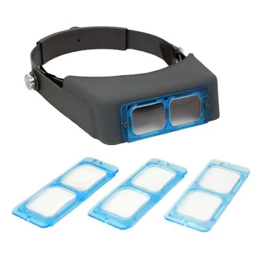 Headband Magnifier With 4 Lenses CLEARANCE