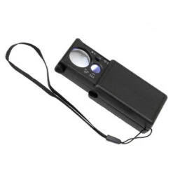 Portable 60x 30x Magnifier With LED And UV Light