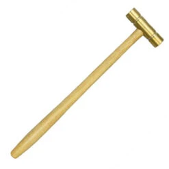 Goldsmith Brass Head Jewelry Hammer Mallet