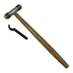 Brass And Nylon Hammer Jewelry Hammer With Detachable Faces