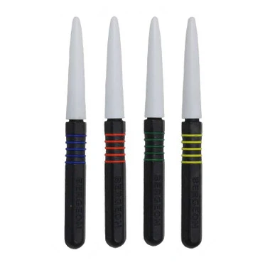 Bergeon 7013-4 Swiss Metal Dip Oilers Ergonomic Oil Grease Precision Applicator Set Of Four