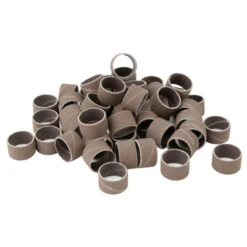 Aluminum Oxide Abrasive Bands 3/4 Inch Diameter Pack Of 50-94198