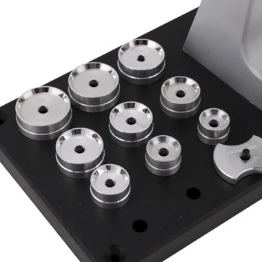 Bergeon 5500-C Watch Crystal Press With 10 Tapered Dies - Image 2