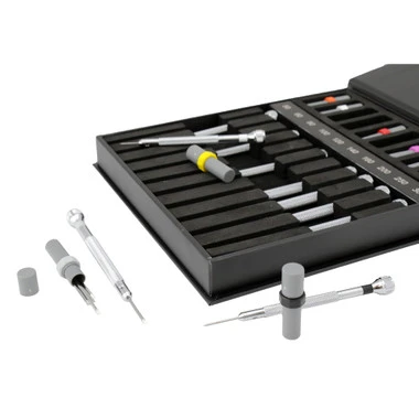 Bergeon 30080-AC10 Chromium Plated Watchmakers Screwdriver Set - Image 3