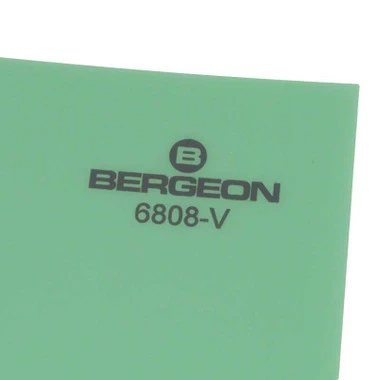 Bergeon BLACK 6808 Work Pad Bench Mat Plastic With Adhesive Backing 9.5 X 12.5 Inches - Image 2