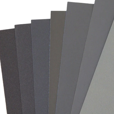 Jewelers Wet/ Dry Emery Sanding Paper 9 X 11 Inches Assortment 14 Sheets - Image 3