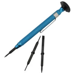 Flat Head Screwdriver Set With 3 Reversible Blades-90900