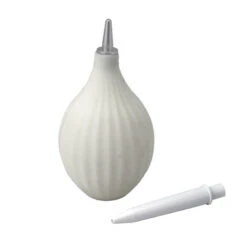Horofix White Silicone Dust Blower With Extra Long Nozzle