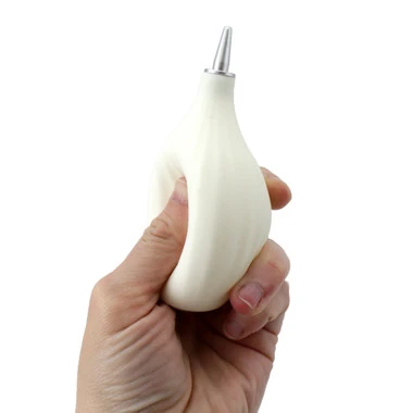 Horofix White Silicone Dust Blower With Extra Long Nozzle - Image 4