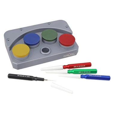 Horotec 4 Synthetic Ruby Cup Dip Oiler Stand With Oilers - Image 4