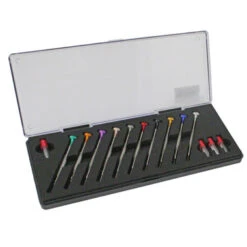 Horotec Set Of 10 Stainless Steel T-Type Watchmaker Screwdrivers MSA 01.214