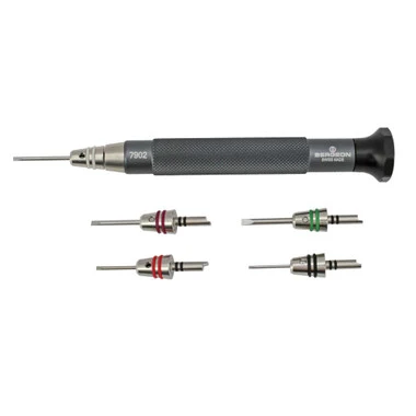 Bergeon 7902 Precision Screwdriver Set With 5 Blades - Image 3