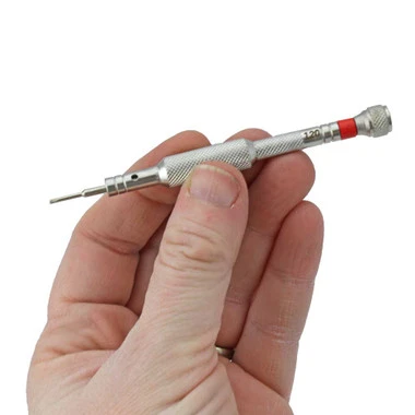 5 Piece High Torque Watch And Jewelry Screwdriver Set On Wood Base - Image 5