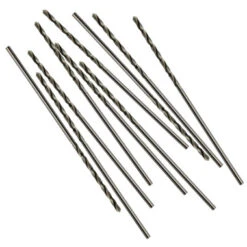 Grobet Quality Steel Twist Drills In Sizes 61 To 80 Pack Of 10-91519