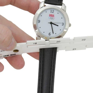Watch Band Measuring Gauge + Strap Sizing Tool 6 To 24mm - Image 2